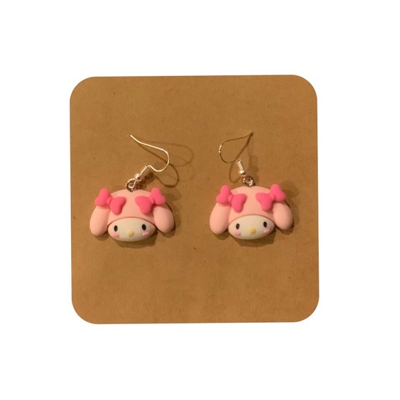 Hello Kitty My Melody Hypoallergenic earrings.NWT - Picture 1 of 2